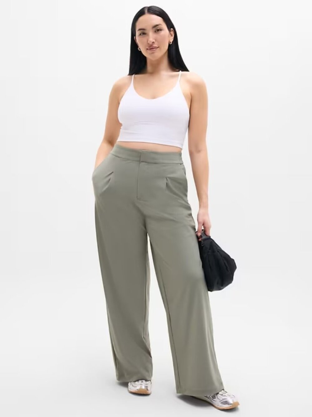 New Athleta Size 6 Women's Pinnacle High Rise Trouser Willow Regular NWT